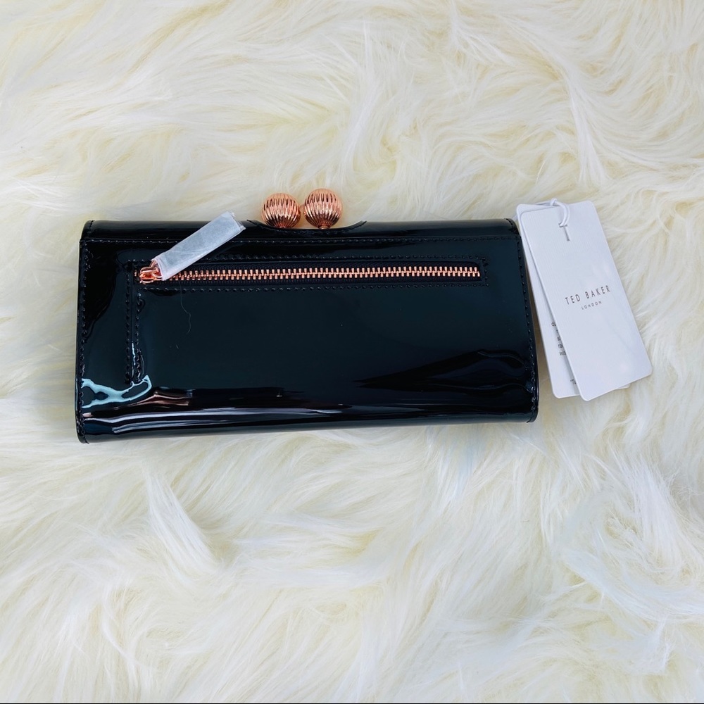 Ted Baker London Bobble Patent Leather Wallet - Picture 7 of 11